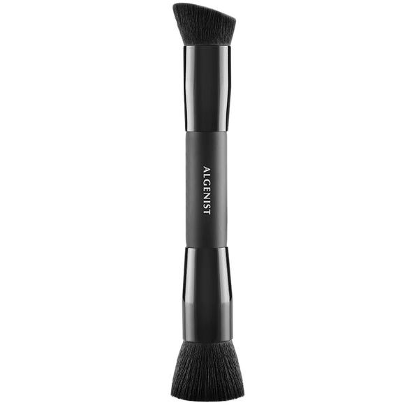 Algenist Reveal Dual Ended Buffing Brush. Thick, Spread, Smooth, Face, Blend - Picture 1 of 6